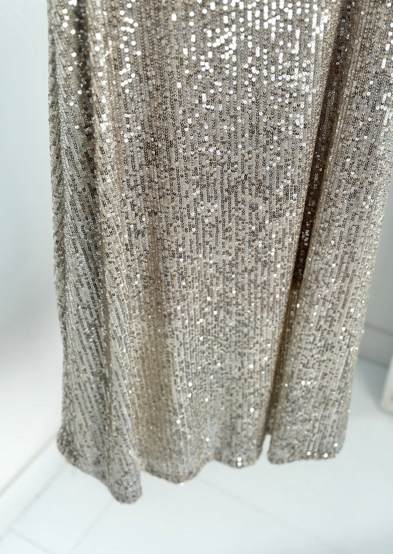 Paillettenrock "Pekka" - Whitegold