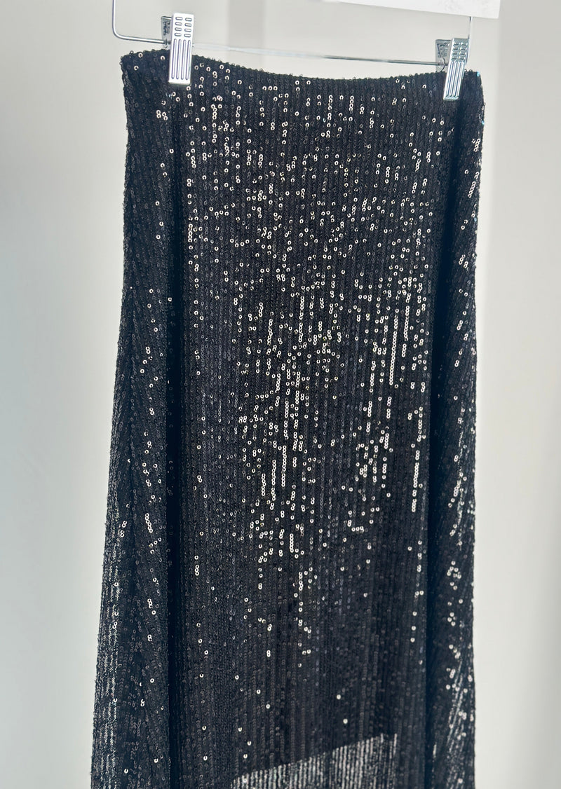 Paillettenrock "Pekka" - Black