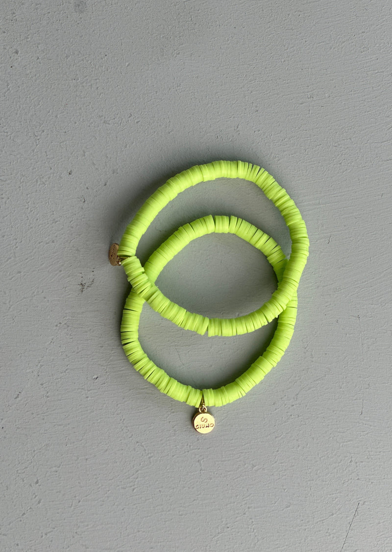 Keramik Armband - Apfelgrün