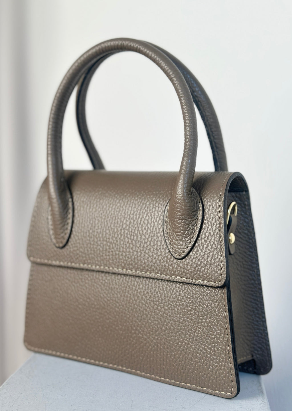 Ledertasche "Leevke" - Braun
