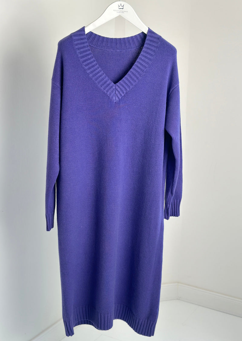 Strickkleid "Julie" - Lila