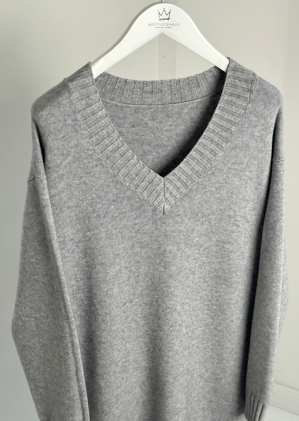 Strickkleid  "Julie" - Grau