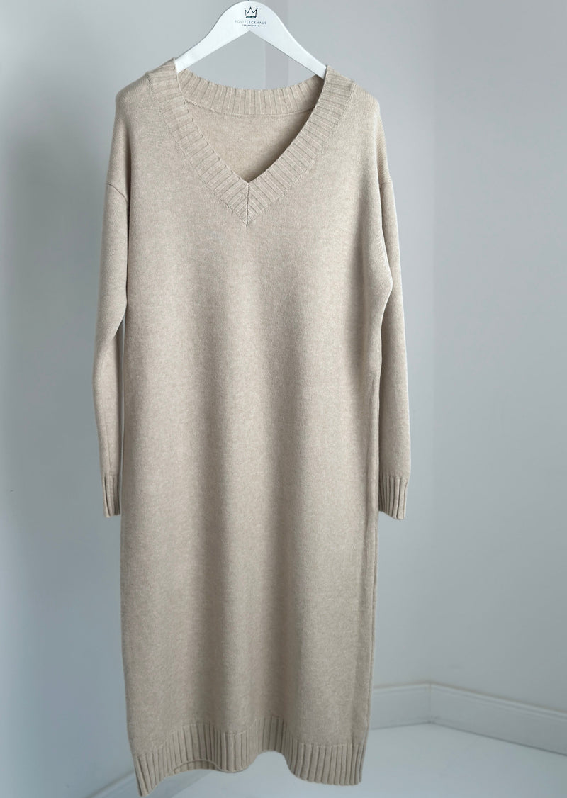 Strickkleid "Julie" - Beige
