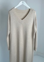 Strickkleid "Julie" - Beige