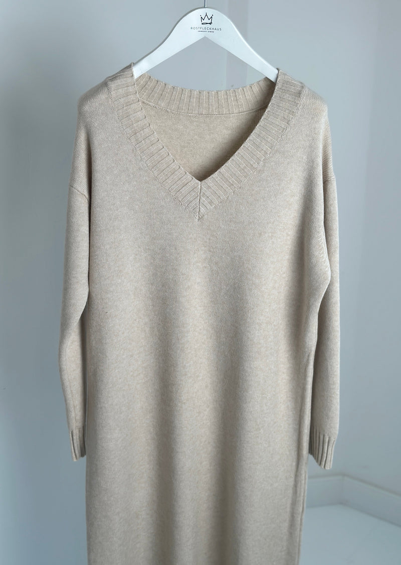 Strickkleid "Julie" - Beige