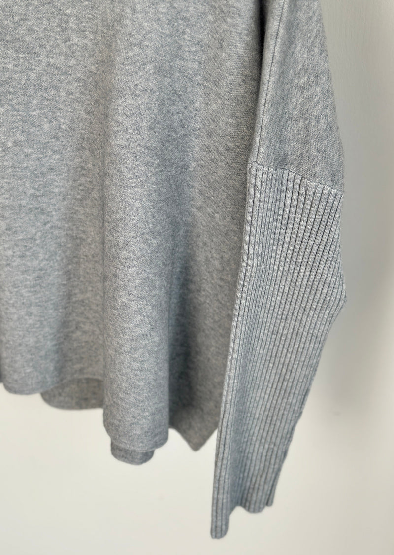 Strickpullover "Malea" - Grau