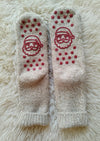 Dailysocks-Stoppersocken - Weihnachtsmann - Camel