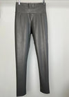 Veggie Lederleggins "Zoe" - Gris
