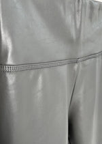 Veggie Lederleggins "Zoe" - Gris