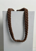 Makramee Handykette - Braun
