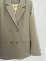 Oversized Blazer "Sanja" - Salbei
