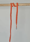 Geflochtene Handykette - Orange