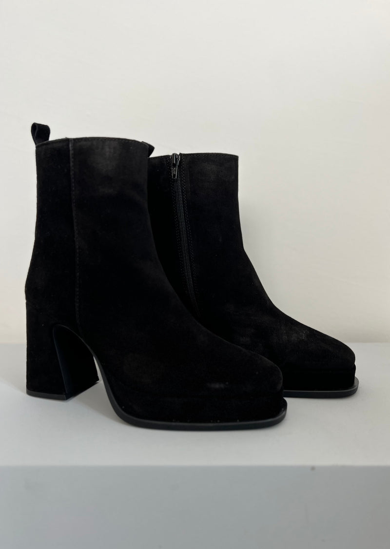 Alpe - Stiefellette - Baby Silk - Negro