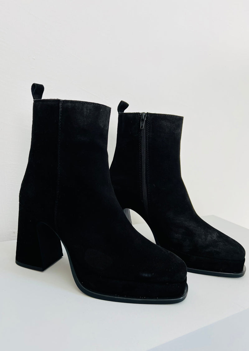 Alpe - Stiefellette - Baby Silk - Negro