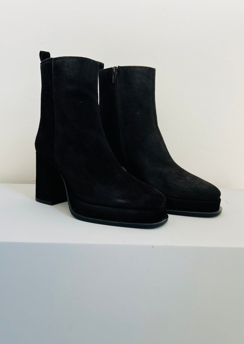 Alpe - Stiefellette - Baby Silk - Negro