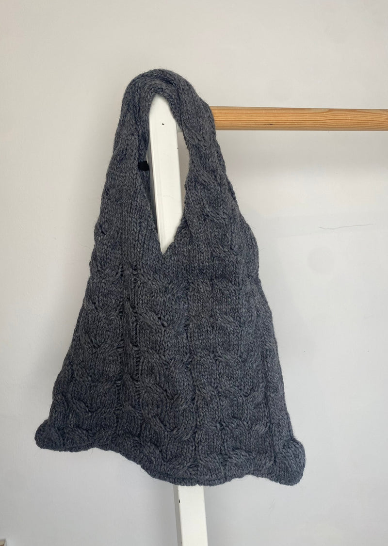 Stricktasche von Marlon Firenze - Anthrazit