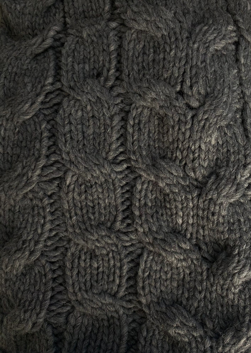 Stricktasche von Marlon Firenze - Anthrazit