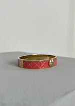 Armreif "Klee" - rosa