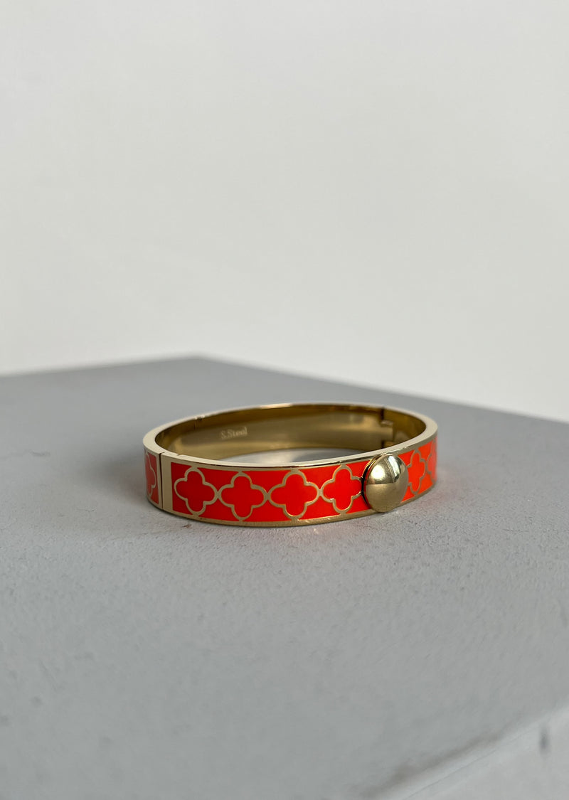 Armreif "Klee" - Orange