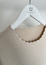 Strickkleid "Siri"- beige