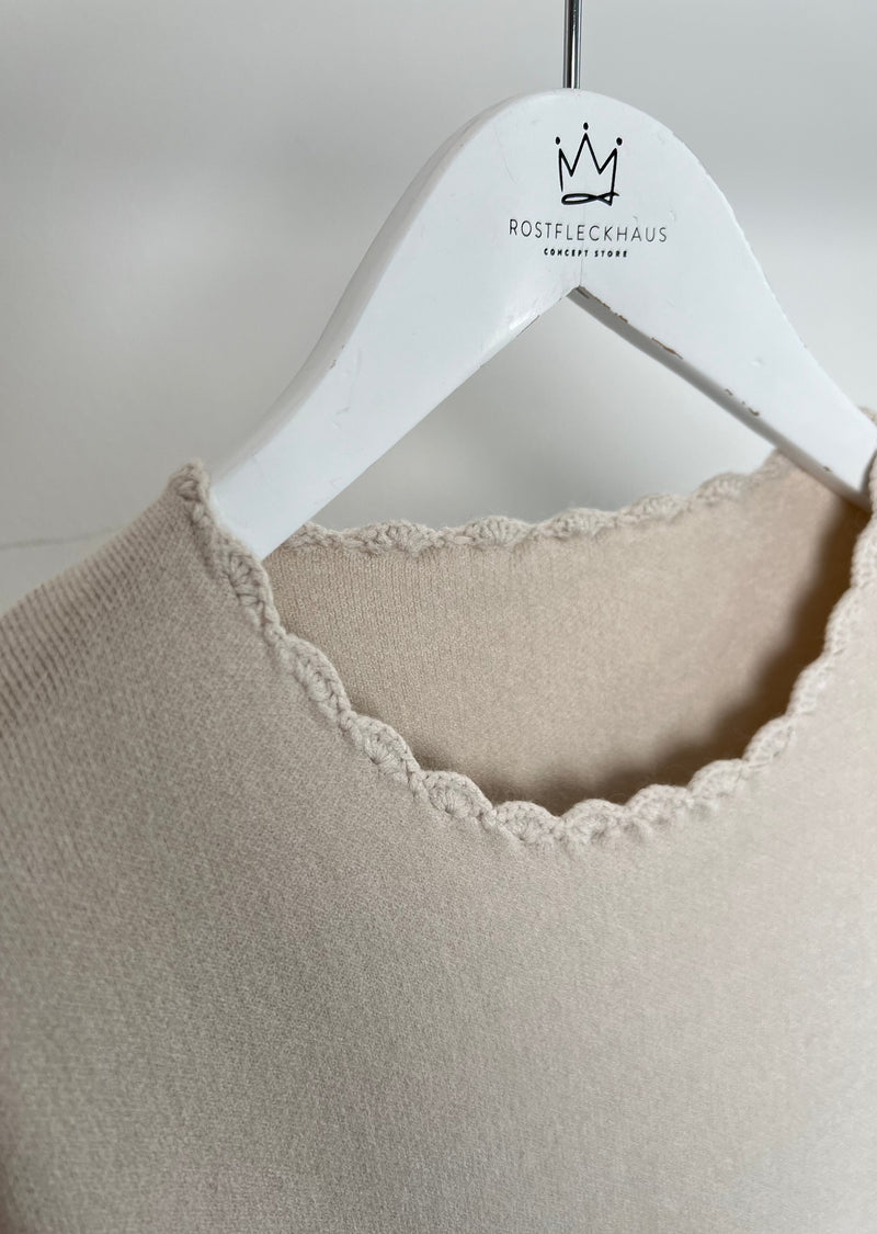 Strickkleid "Siri"- beige