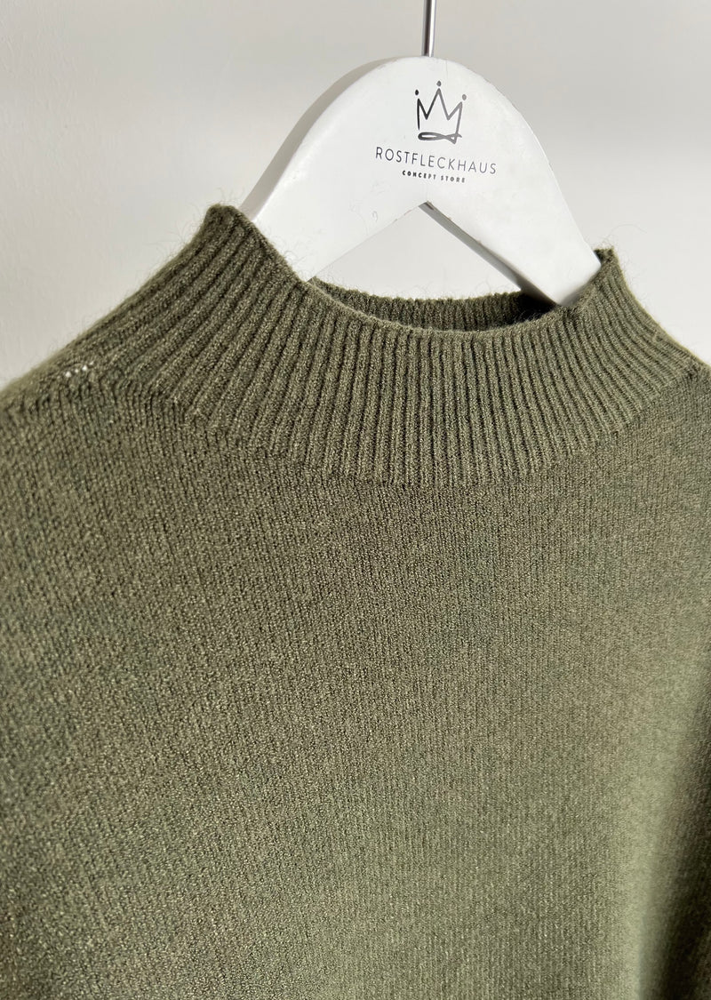 Strickpullover "Berti" - Khaki