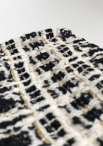 Kosmetiktäschchen Tweed - dunkel