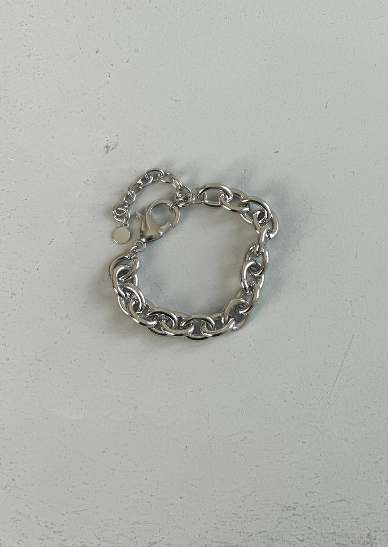 Gliederarmband Silber