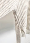Flona Cashmere-Pullover "Catkin" - Hellgrau