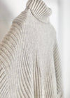 Flona Cashmere-Pullover "Catkin" - Hellgrau