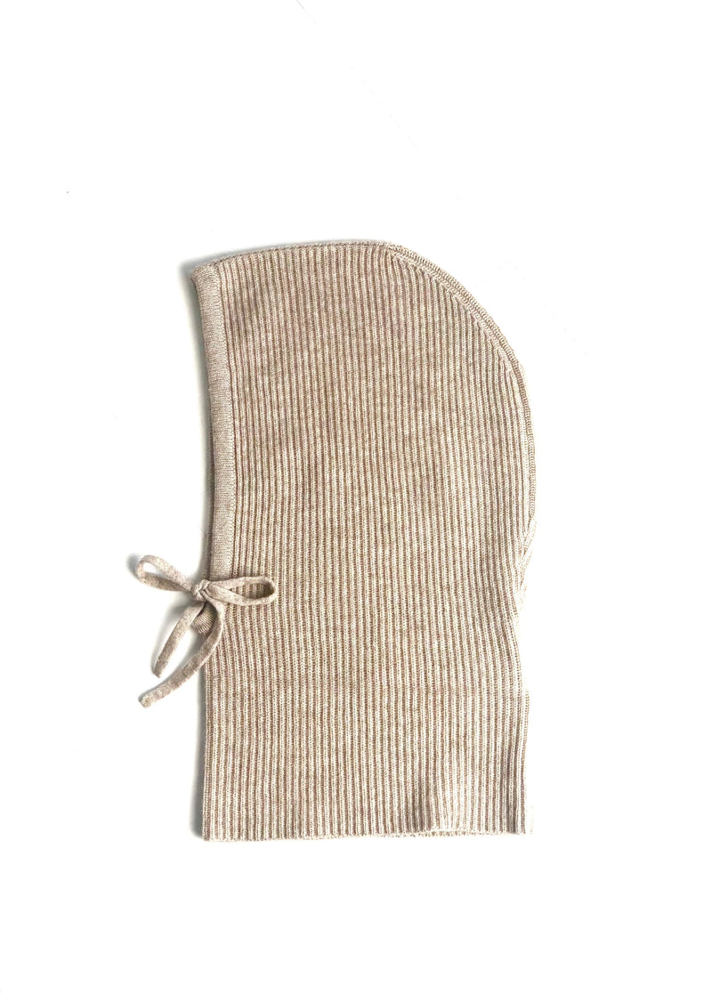 Flona Cashmere Balaclava - Beige
