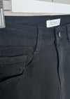 Straight Leg Jeans - "Jada" - Black