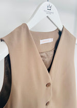 Weste "Sanja" - taupe