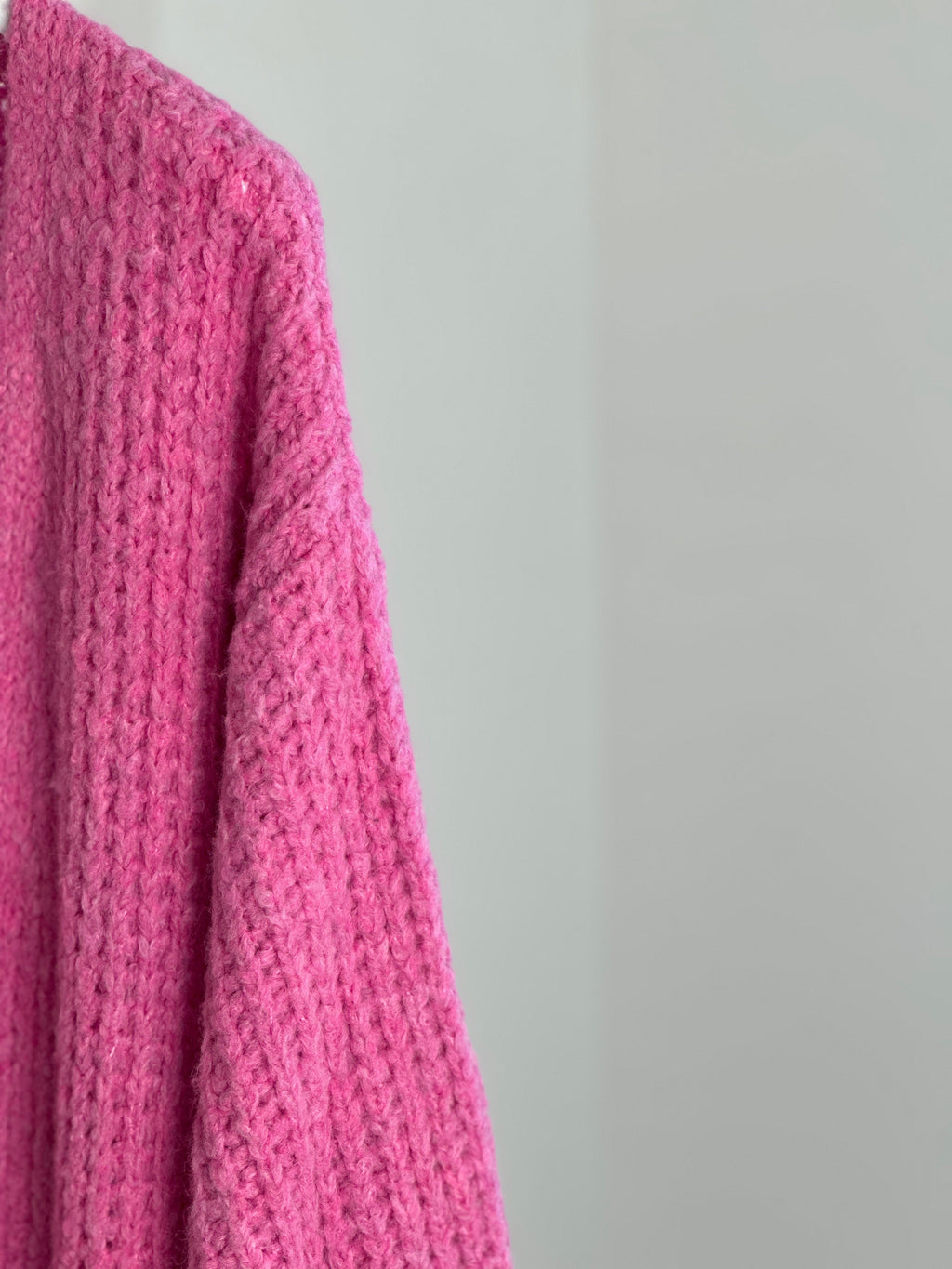 Maxicardigan "Aino" - Pink