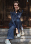 Milano Italy - Blazer - dark blue print