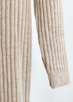 Strickkleid "Runa" - Beige
