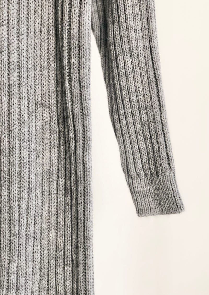 Strickkleid "Runa" - Grau
