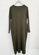 Strickkleid - "Sanni" - Khaki
