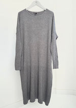 Strickkleid - "Sanni" - Grau