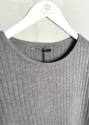 Strickkleid - "Sanni" - Grau