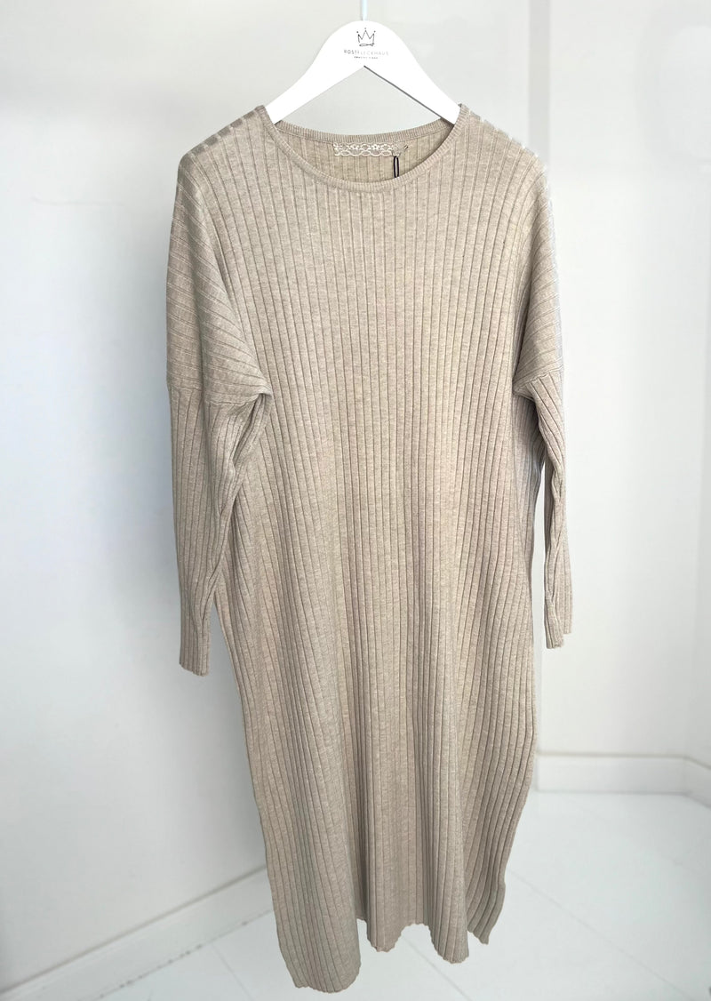 Strickkleid - "Sanni" - Beige