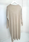 Strickkleid - "Sanni" - Beige