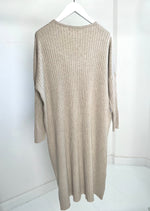 Strickkleid - "Sanni" - Beige