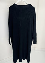 Strickkleid - "Sanni" - Schwarz