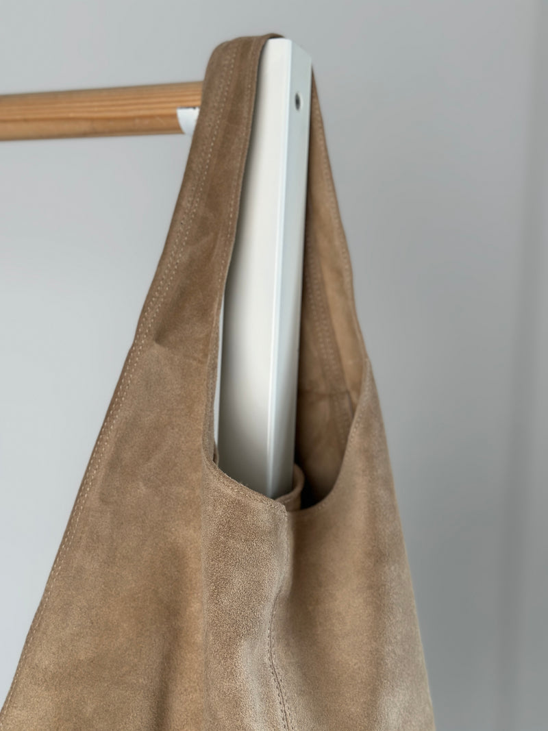 One-Shoulder Shopper "Tuva" - Latte