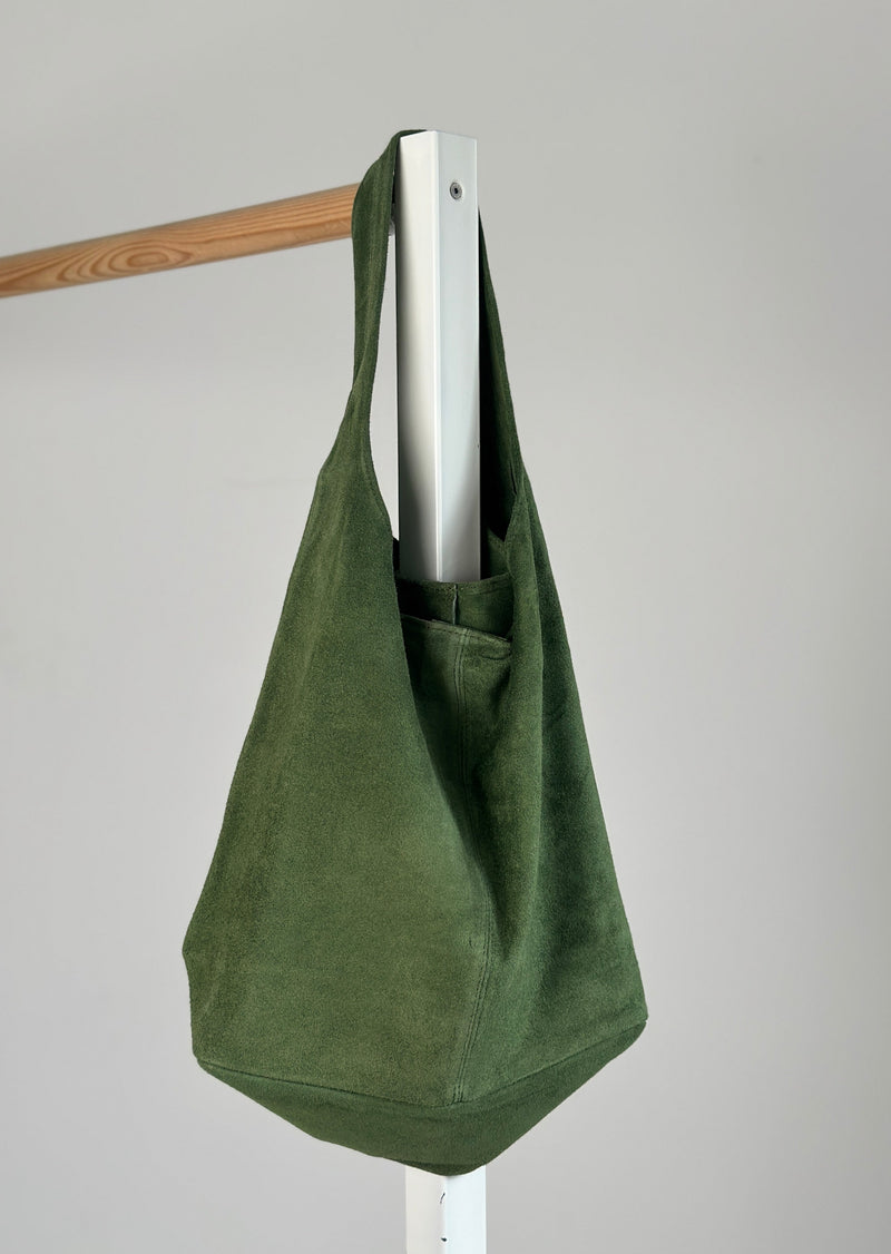 One-Shoulder Shopper "Tuva" - Khaki