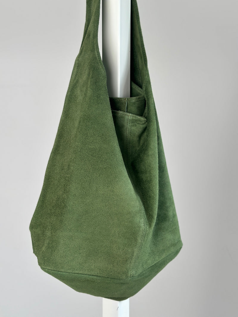 One-Shoulder Shopper "Tuva" - Khaki