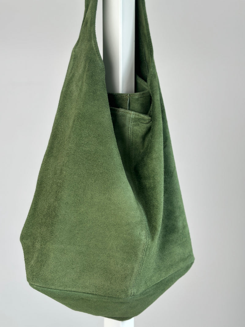 One-Shoulder Shopper "Tuva" - Khaki