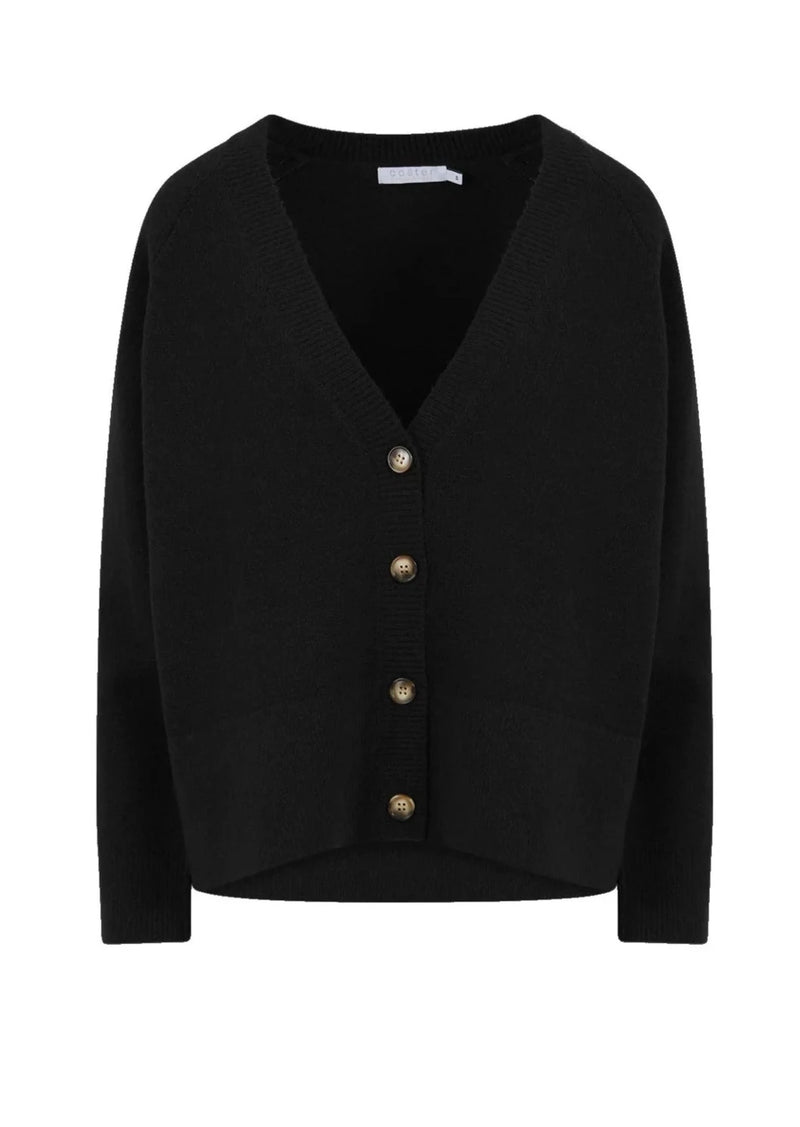 Coster Copenhagen - Strickjacke - Black
