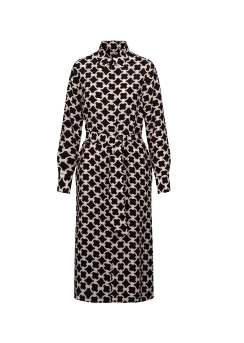 Seidensticker - Midi Kleid - Black/Creme